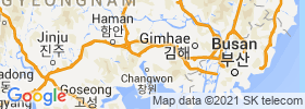 Changwon map
